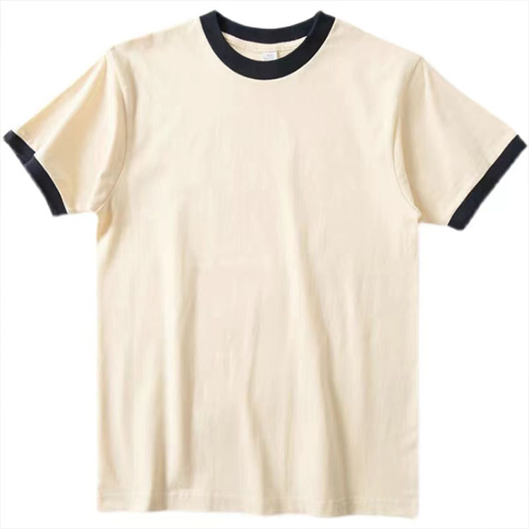 Kaos Ringer Vintage Cream